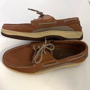 Sperry Men's Billfish 3-Eye Boat Shoe 0799320 Cognac Size 12